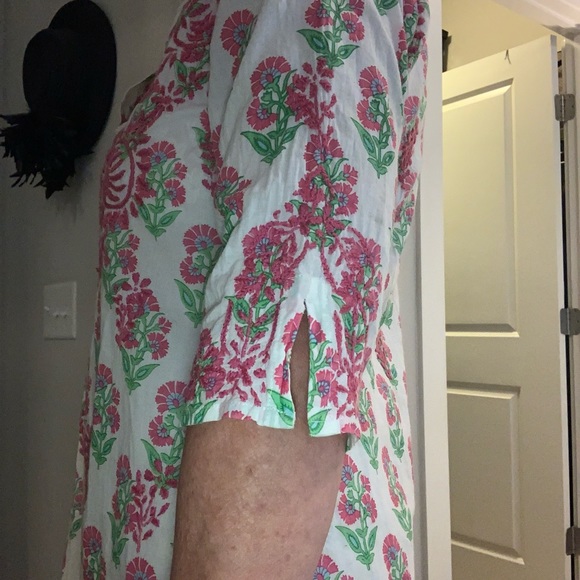 Adorable Mary Marshmallow fine cotton tunic with detailed embroidery. - Picture 10 of 14